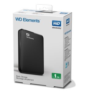 Ổ cứng di động HDD Box WD Elements 1TB, 2.5" USB 3.0
